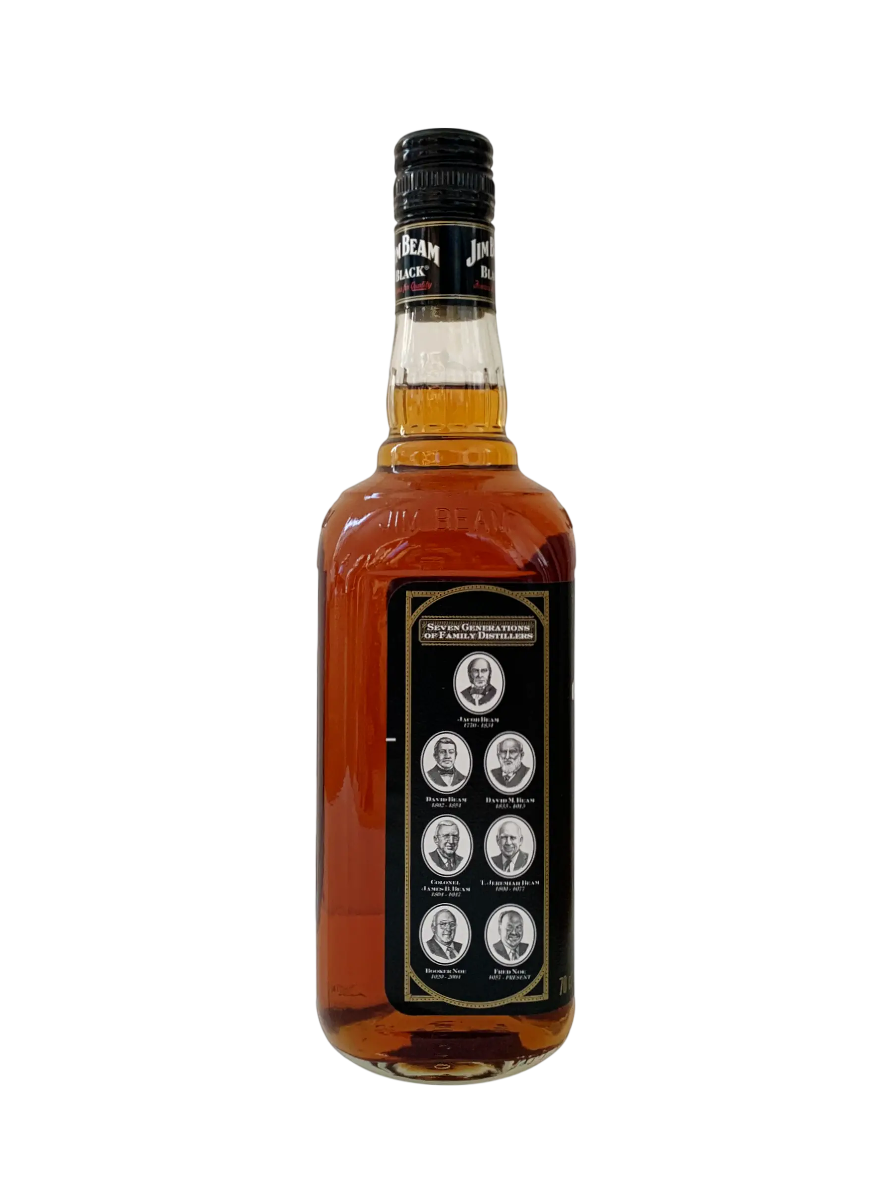 The world's finest bourbon Jim Beam Black Kentucky Straight Bourbon Whiskey