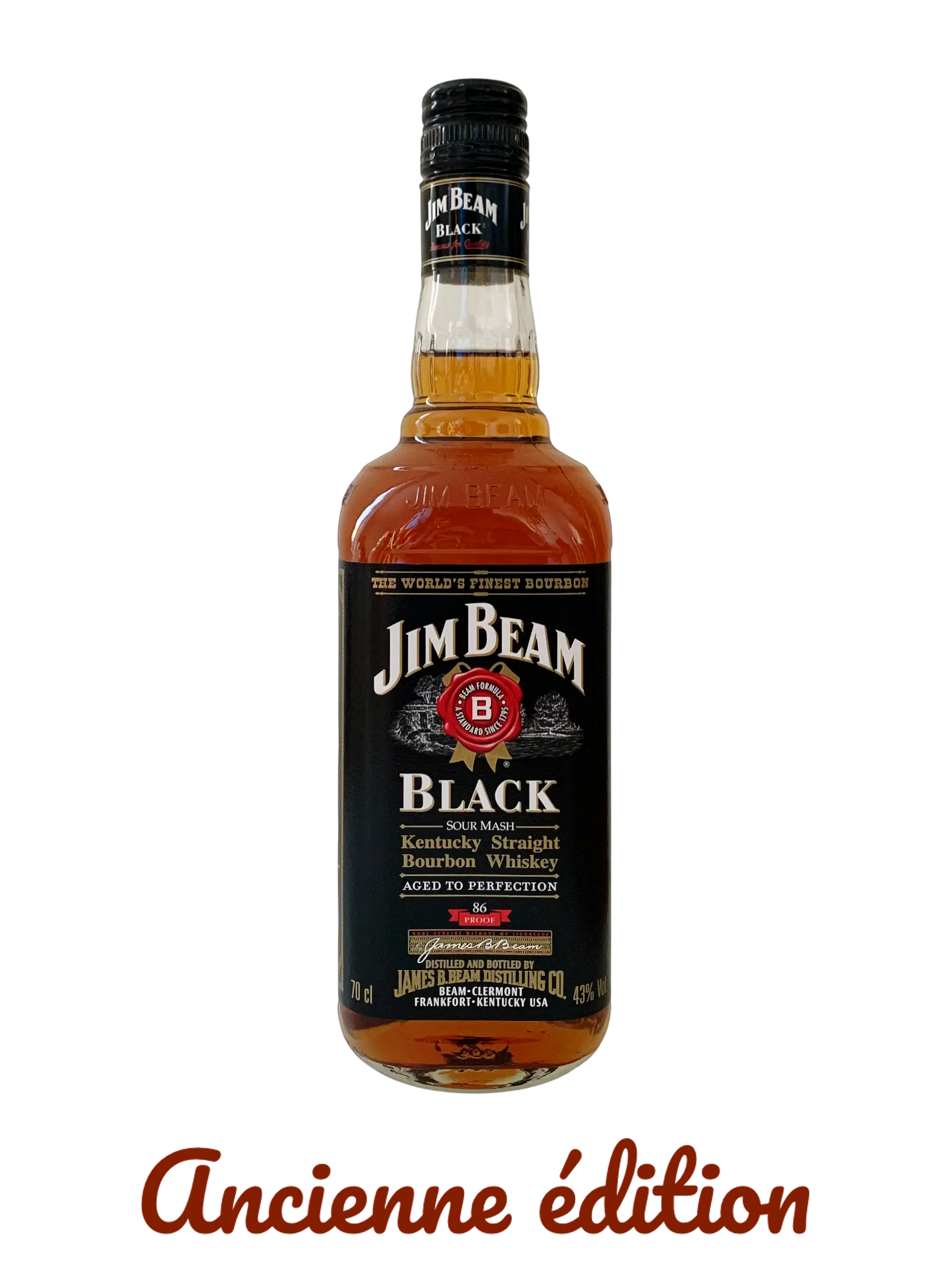 The world's finest bourbon Jim Beam Black Kentucky Straight Bourbon Whiskey