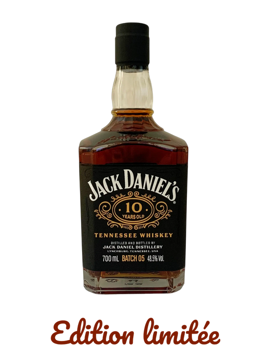 Jack Daniel's 10 years Old Tennessee whiskey Batch 05