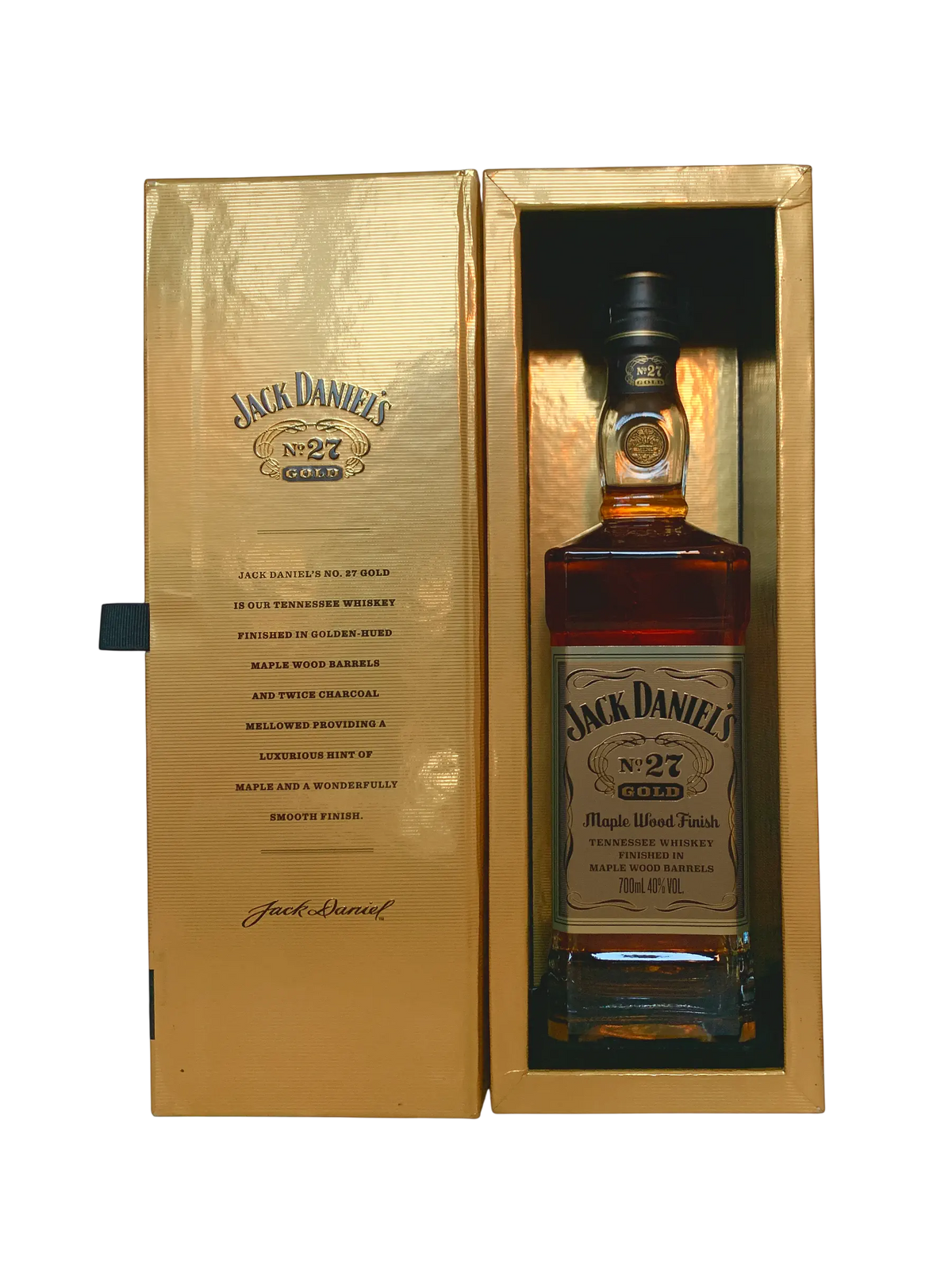 Jack Daniel's n°27 Gold Maple Wood Finish Tennessee whiskey