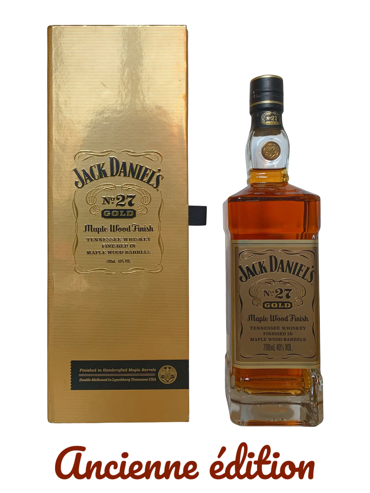 Jack Daniel's n°27 Gold Maple Wood Finish Tennessee whiskey