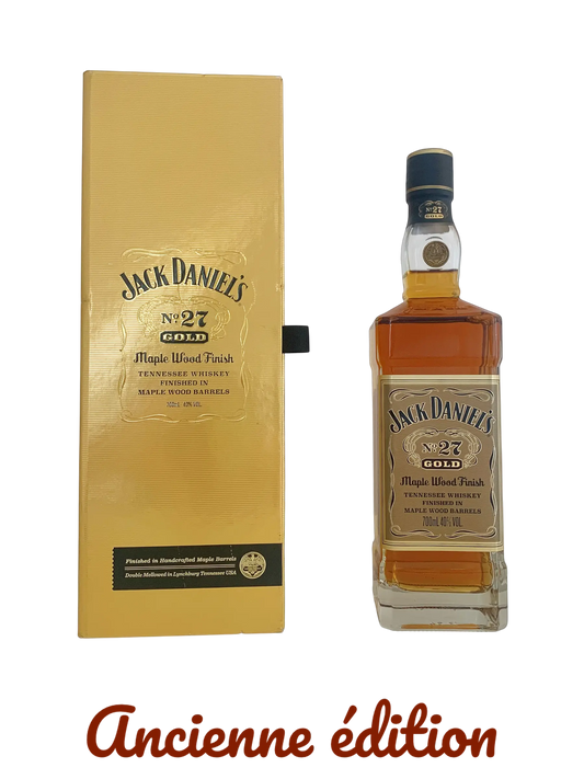 Jack Daniel's n°27 Gold Maple Wood Finish Tennessee whiskey
