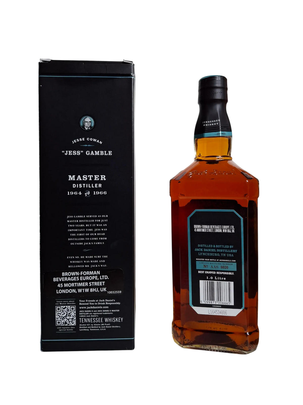 Jack Daniel's Tennessee whiskey Master Distiller Series n°4 Jess Gamble