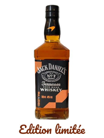 Jack Daniel's Tennessee sour mash whiskey McLaren Limited Edition McLxJD 2023 Edition Old Nb 7