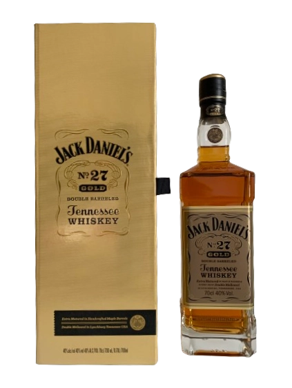 Jack Daniel's Tennessee Whiskey n° 27 Gold Double barreled Extra matured in maple barrels