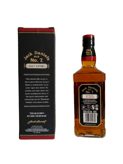 Jack Daniel's old No. 7 Legacy Edition 2 Tennessee Whiskey Rich Mellow