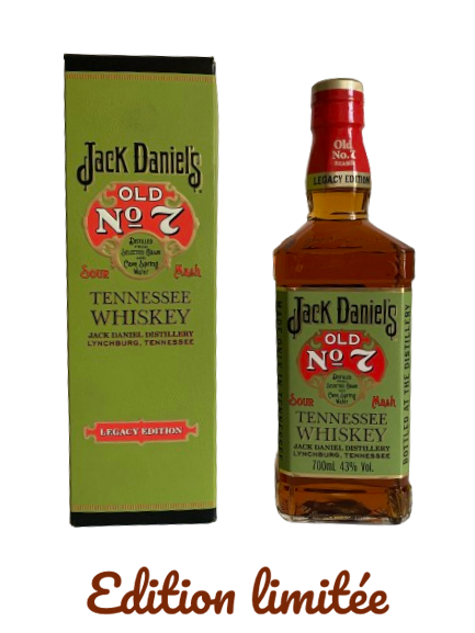 Jack Daniels Old No7 Tennessee Whiskey First Legacy Edition Limited Edition