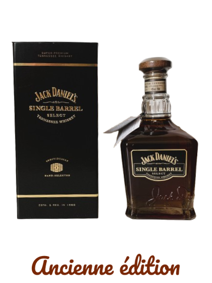 Jack Daniel's Single Barrel Select Tennessee Whiskey individually hand-selected in 2013