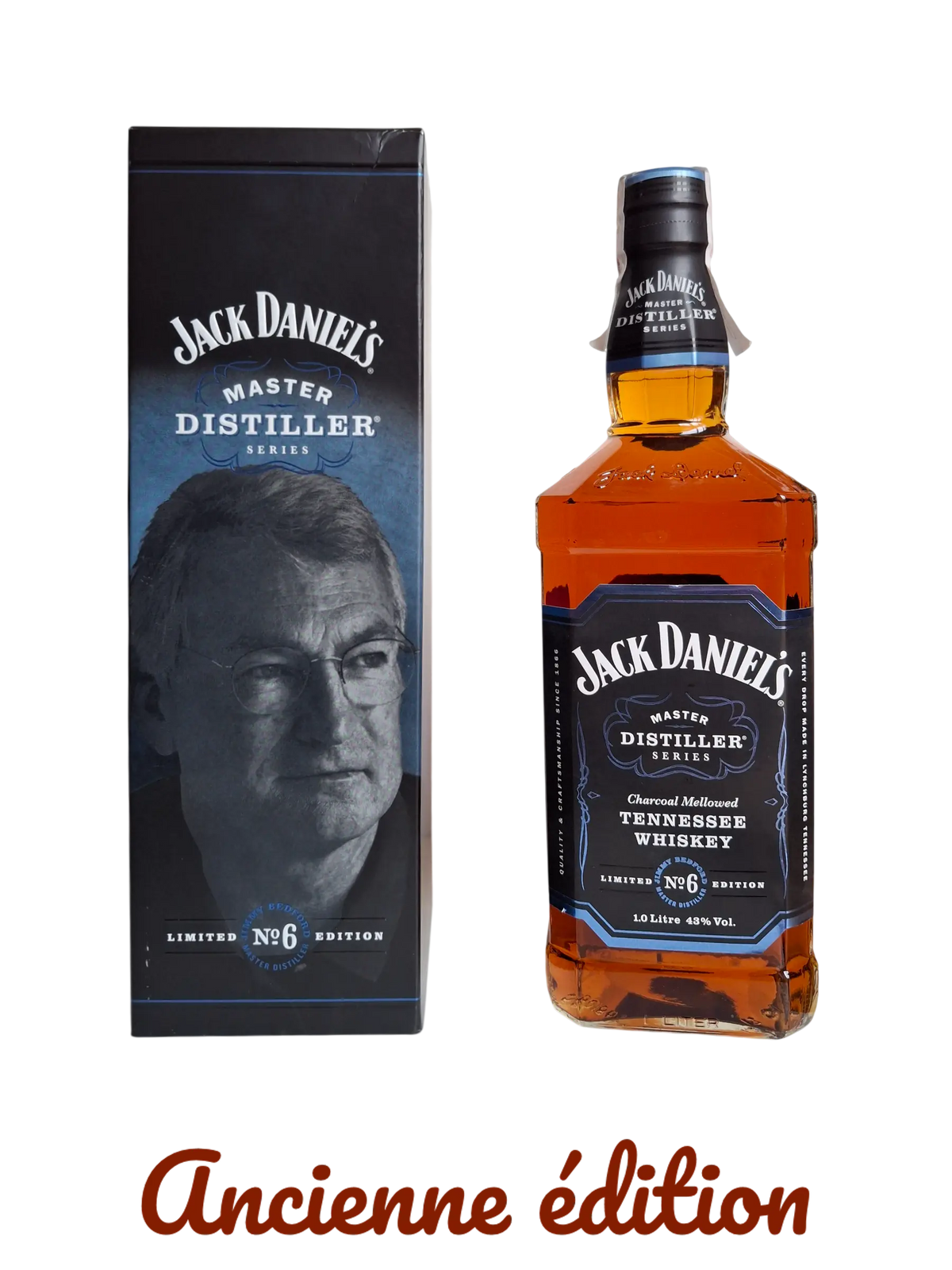 Jack Daniel's Master Distiller Series Charcoal MellowedTennessee whiskey limited edition nb 6