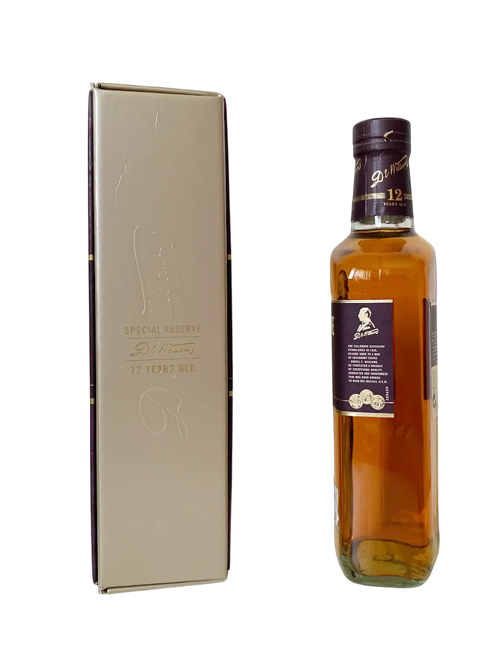 Tullamore Dew Irish whiskey aged 12 years triple distilled Special Reserve