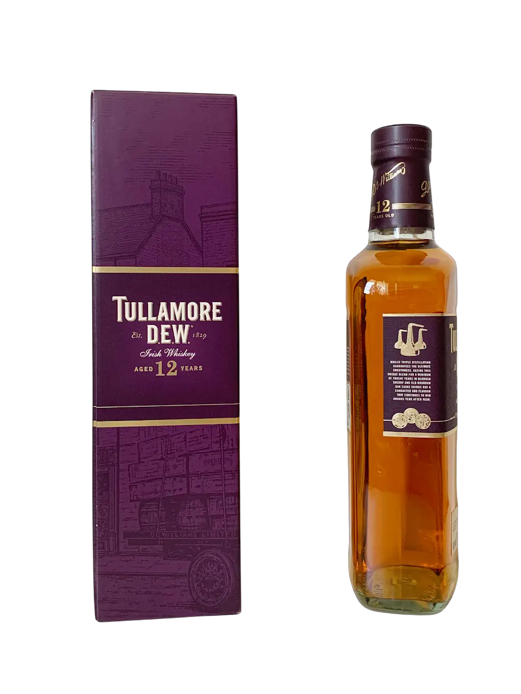 Tullamore Dew Irish whiskey aged 12 years triple distilled Special Reserve
