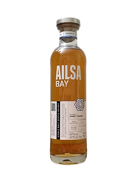 Single Malt Scotch Whisky Ailsa Bay Sweet Smoke Release 1.2