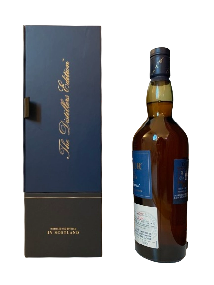 Single Malt Scotch Whisky Talisker Distillers Edition 2007 2017 Double Matured in Amoroso cask wood