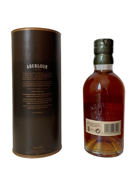 Aberlour Highland single malt Scotch whisky 18 years old