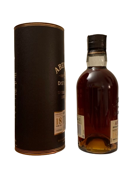 Aberlour Speyside single malt Scotch whisky 18 years old double sherry cask finish batch 001