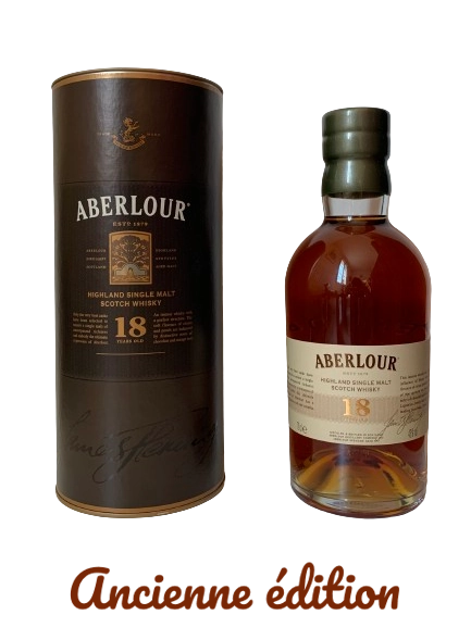 Aberlour Highland single malt Scotch whisky 18 years old