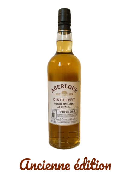 Aberlour Distillery Speyside Single Malt Scotch Whisky White Oak Casks filled in 2011