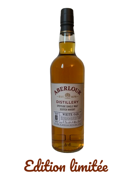 Aberlour Distillery Speyside single malt Scotch whisky White oak casks filled 2013 and bottled in 2023 matured in American white oak casks