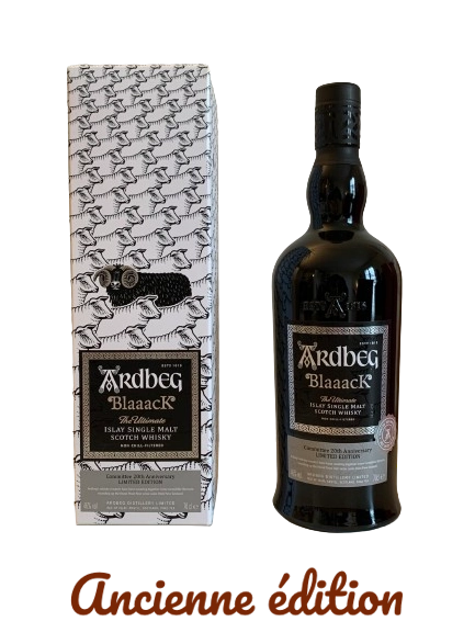 Ardbeg BlaaacK The Ultimate Islay Single Malt Scotch Whisky Committee 20th Anniversary Limited Edition