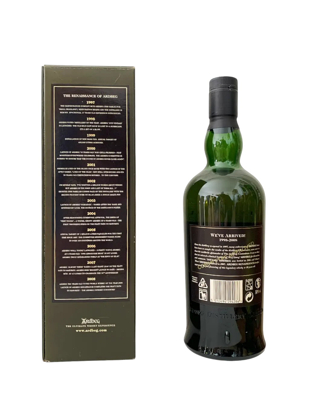 Ardbeg Renaissance 2008 We have arrived Islay Single Malt Scotch Whisky
