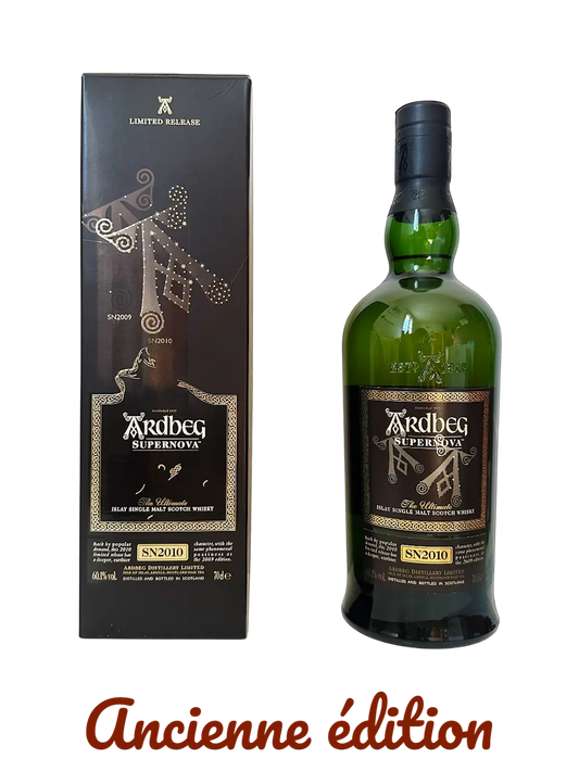 Ardbeg Supernova SN2010 Limited release Islay single malt Scotch whisky