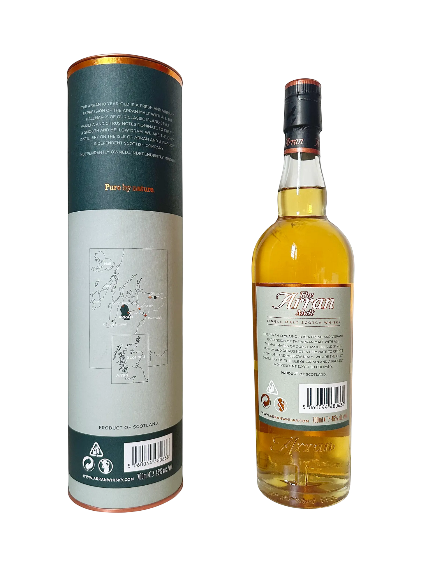 The Arran malt single malt Scotch whisky aged 10 years 2014