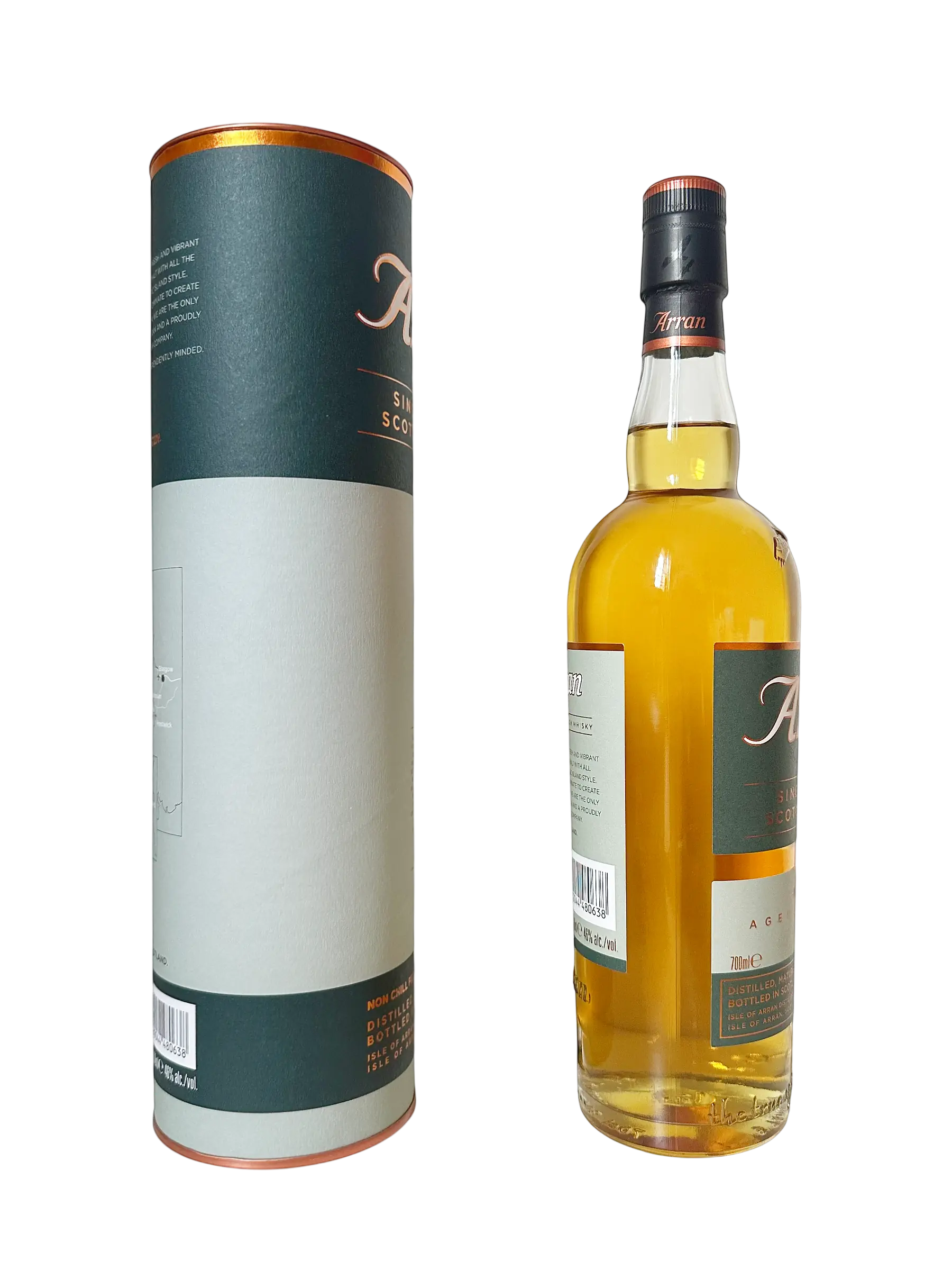 The Arran malt single malt Scotch whisky aged 10 years 2014