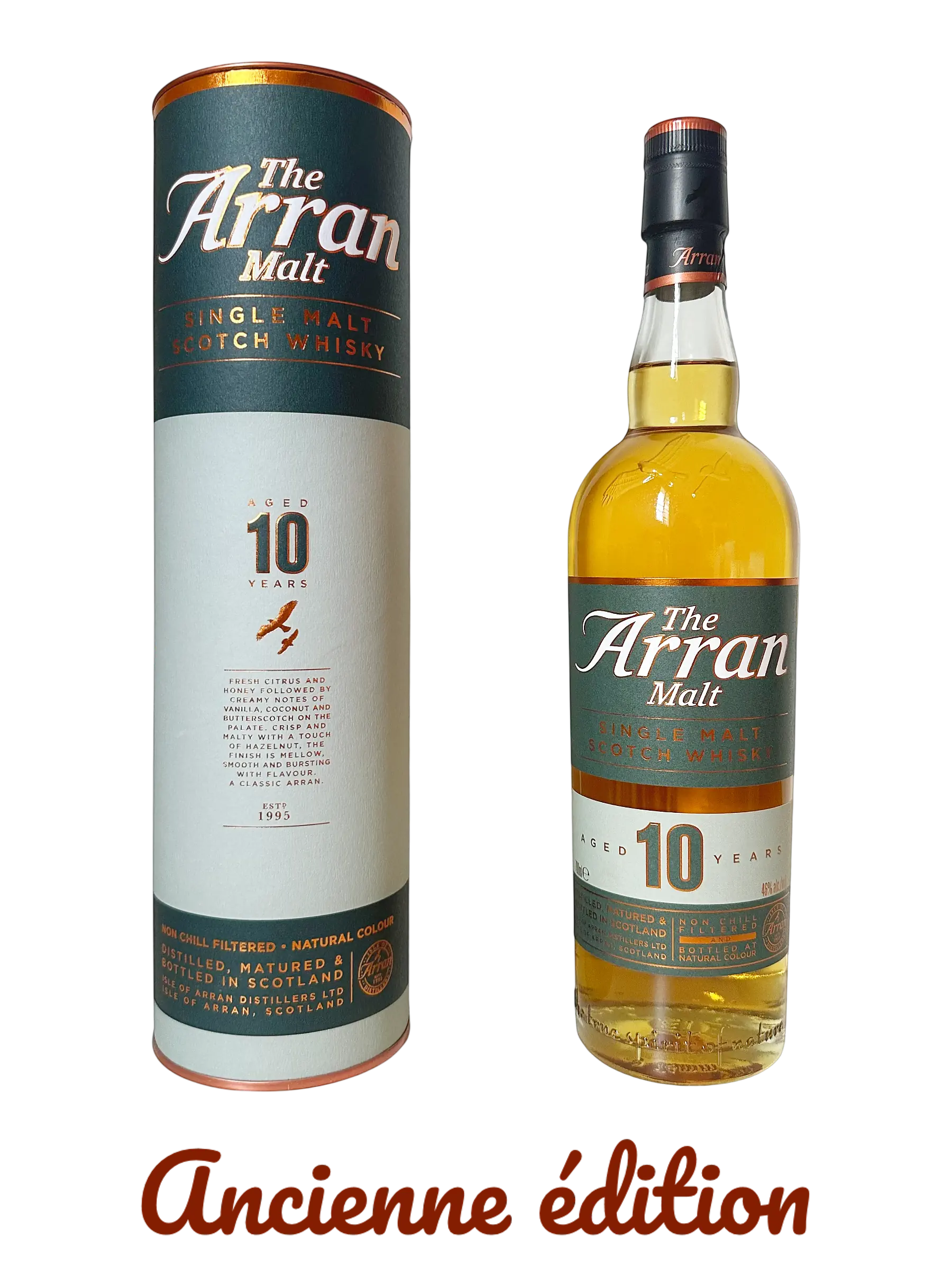 The Arran malt single malt Scotch whisky aged 10 years 2014