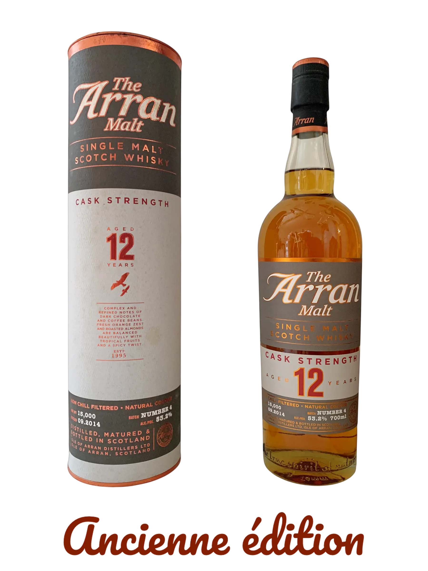 The Arran Malt single malt Scotch whisky cask strength aged 12 years
