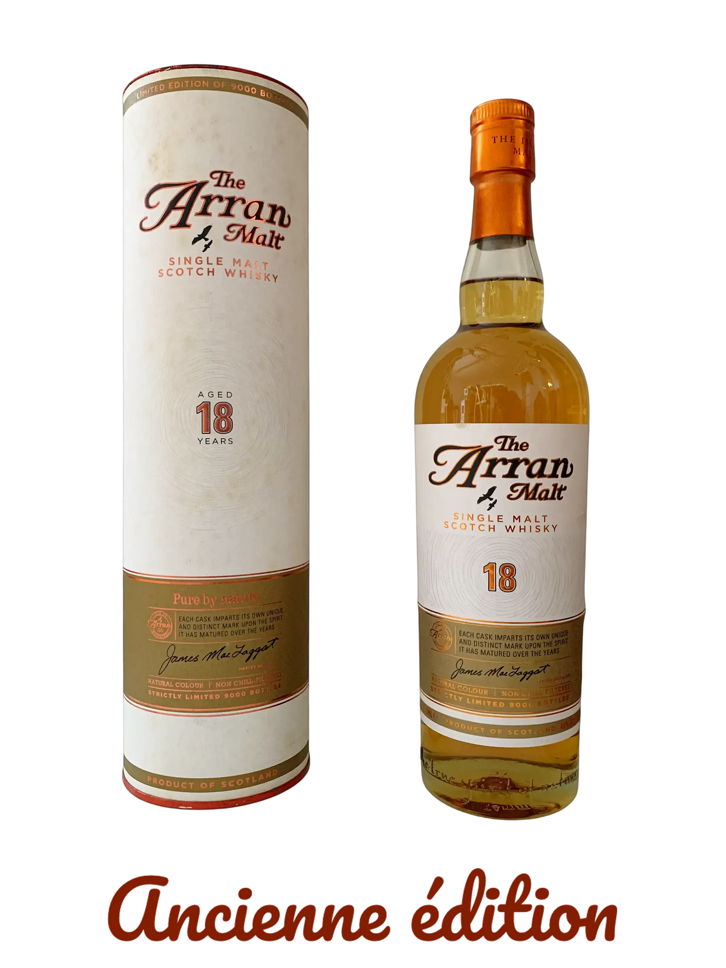 The Arran malt single malt Scotch whisky 18 strictly limited