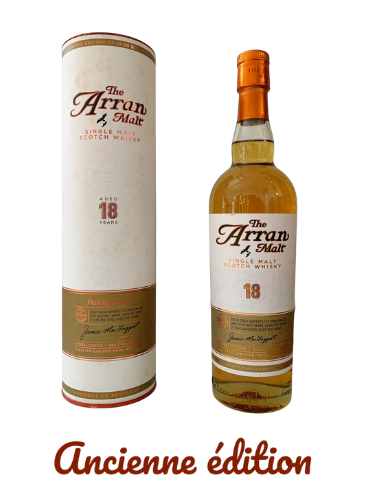 The Arran malt single malt Scotch whisky 18 strictly limited