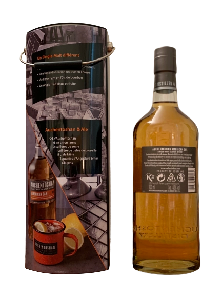 Auchentoshan American oak the triple distilled single malt Scotch whisky