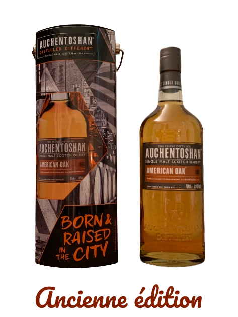 Auchentoshan American oak the triple distilled single malt Scotch whisky