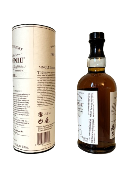 bouteille balvenie 15 ans single barrel sherry cask single malt scotch whisky