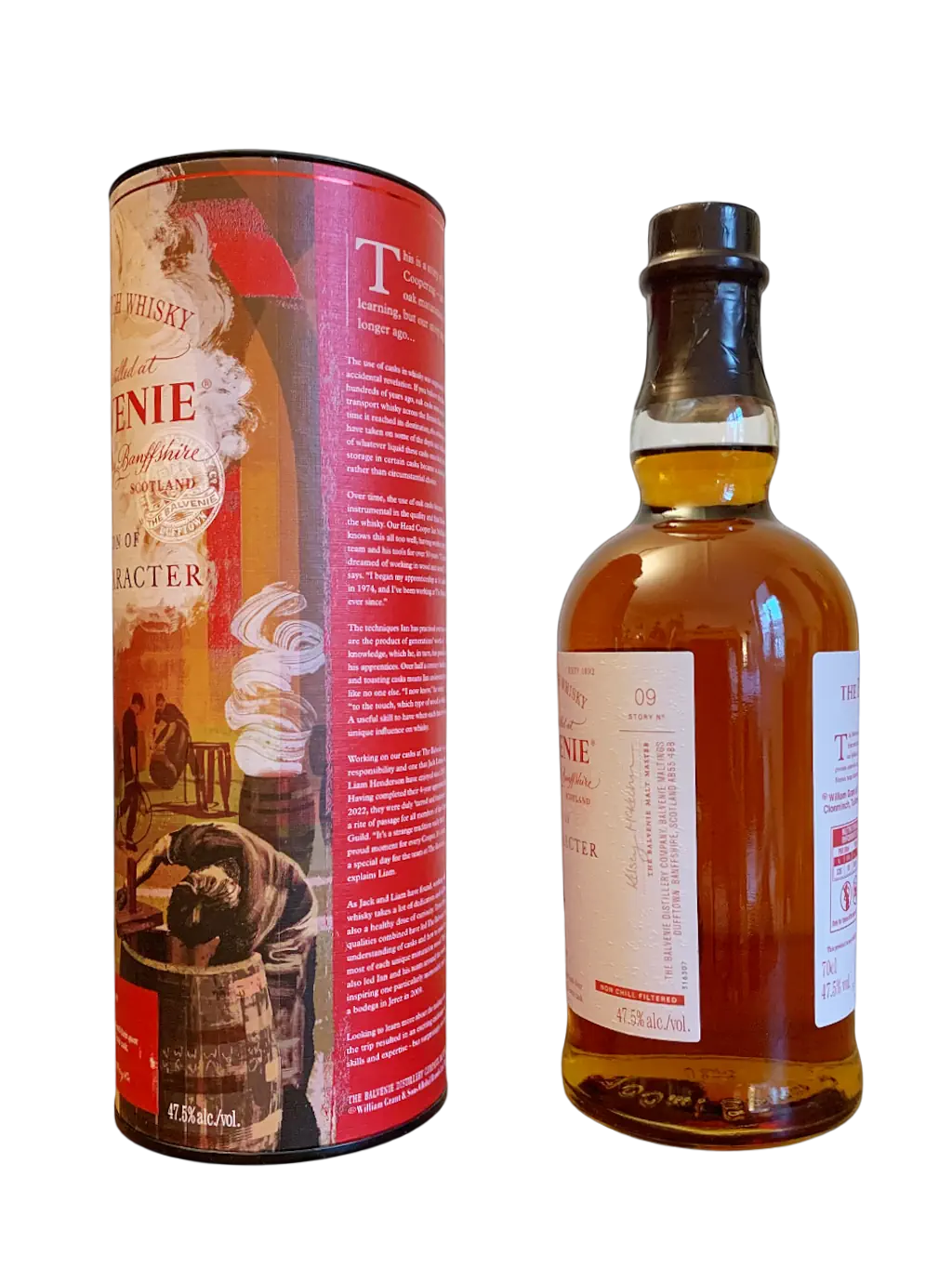 The Balvenie A revelation of cask and character aged 19 years Sherry cask Story nb 9 Single Malt Scotch Whisky