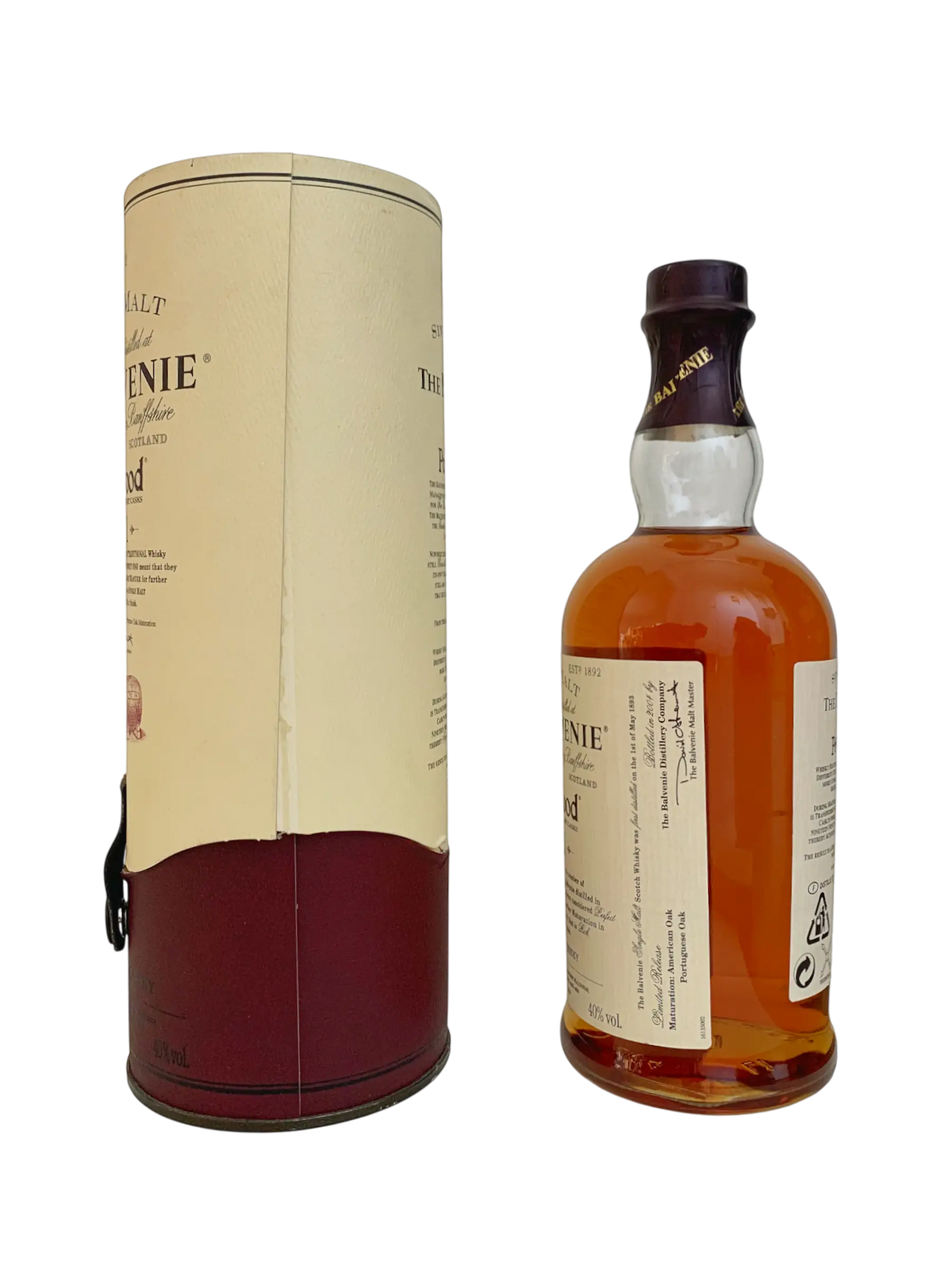 Single malt The Balvenie PortWood 1991