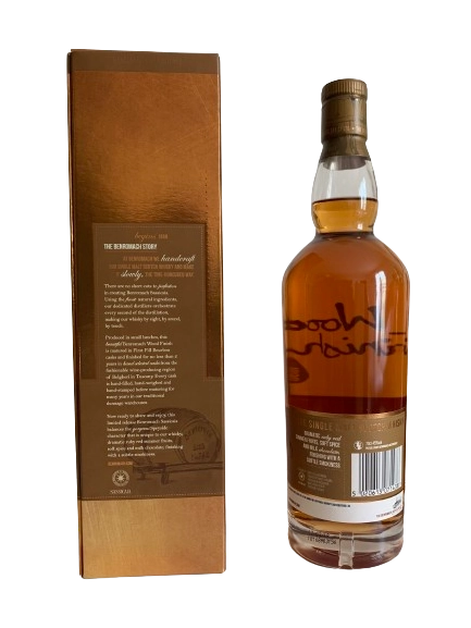 Benromach Speyside Single Malt Scotch Whisky Wood Finish Sassicaia distilled in 2011 bottled in 2019