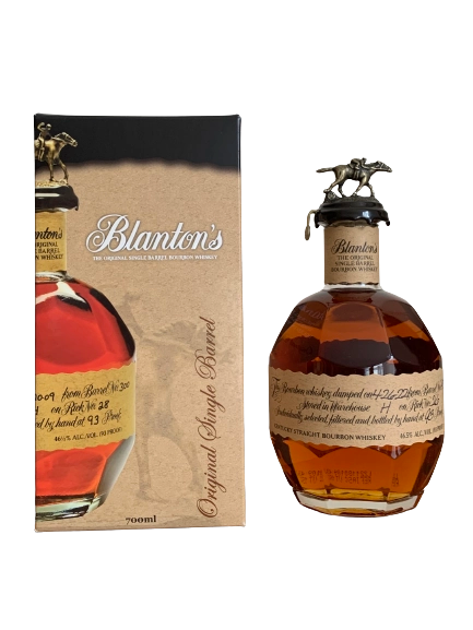 The Original Single Barrel Bourbon Whiskey Blantons Original Single Barrel