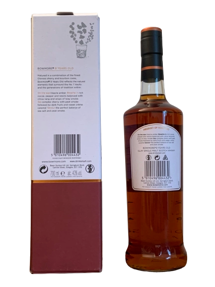 Islay Single Malt Bowmore 9 sherry cask matured limited release