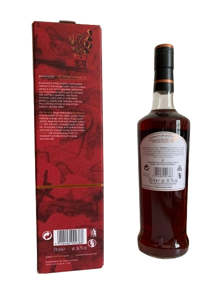 Bowmore Islay single malt Scotch whisky The Devil's Casks series Limited release III Double The Devil