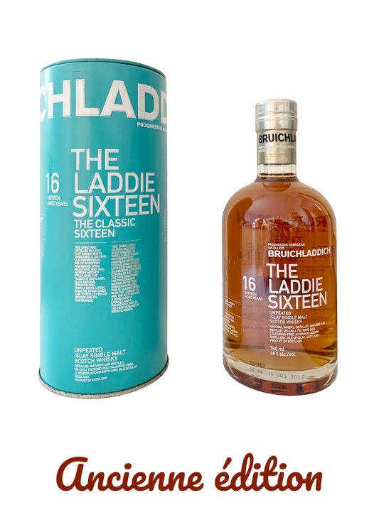 Bruichladdich The Laddie Sixteen unpeated Islay single malt Scotch whisky