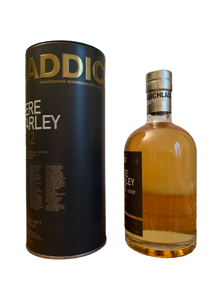 Bruichladdich Unpeated Islay Single Malt Scotch Whisky Bere Barley 2012 made from Orkney grown Bere Barley