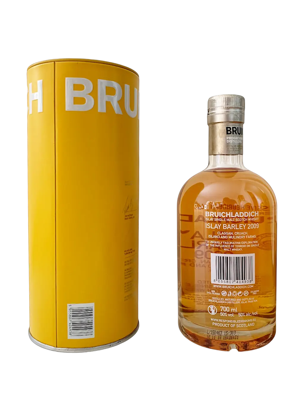Bruichladdich Islay Barley 2009 unpeated Islay single malt Scotch whisky