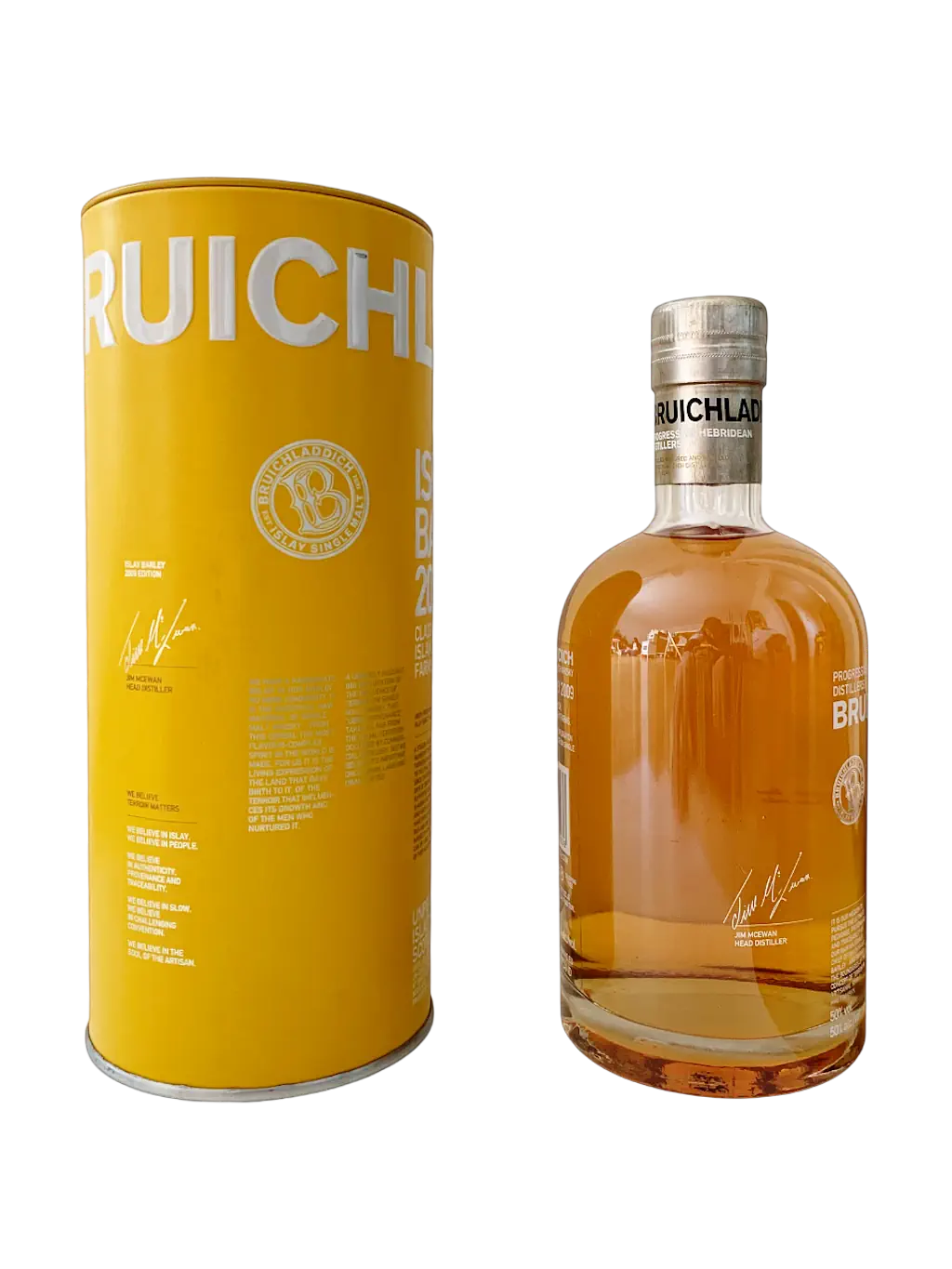 Bruichladdich Islay Barley 2009 unpeated Islay single malt Scotch whisky