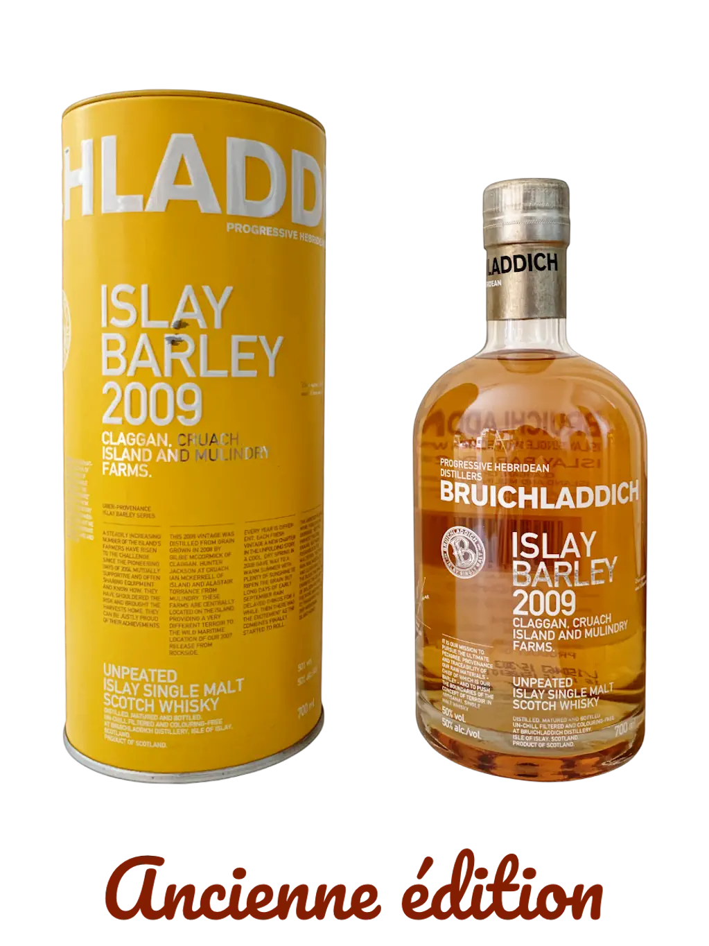 Bruichladdich Islay Barley 2009 unpeated Islay single malt Scotch whisky