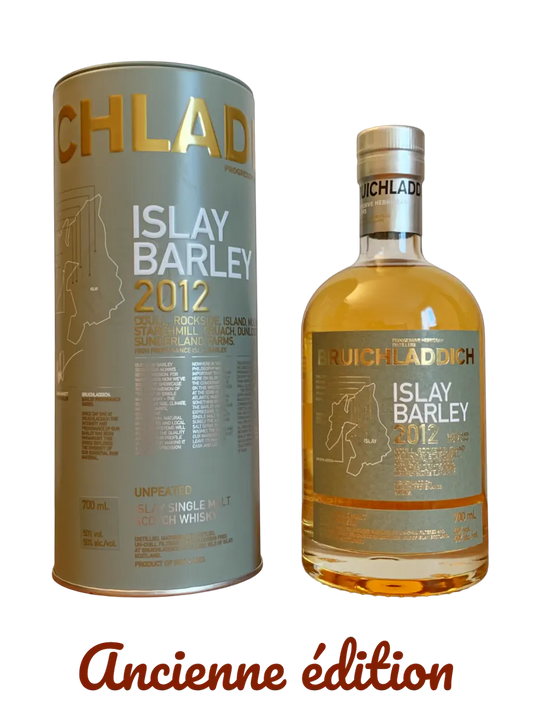 Bruichladdich Unpeated Islay Single Malt Scotch Whisky Islay Barley 2012