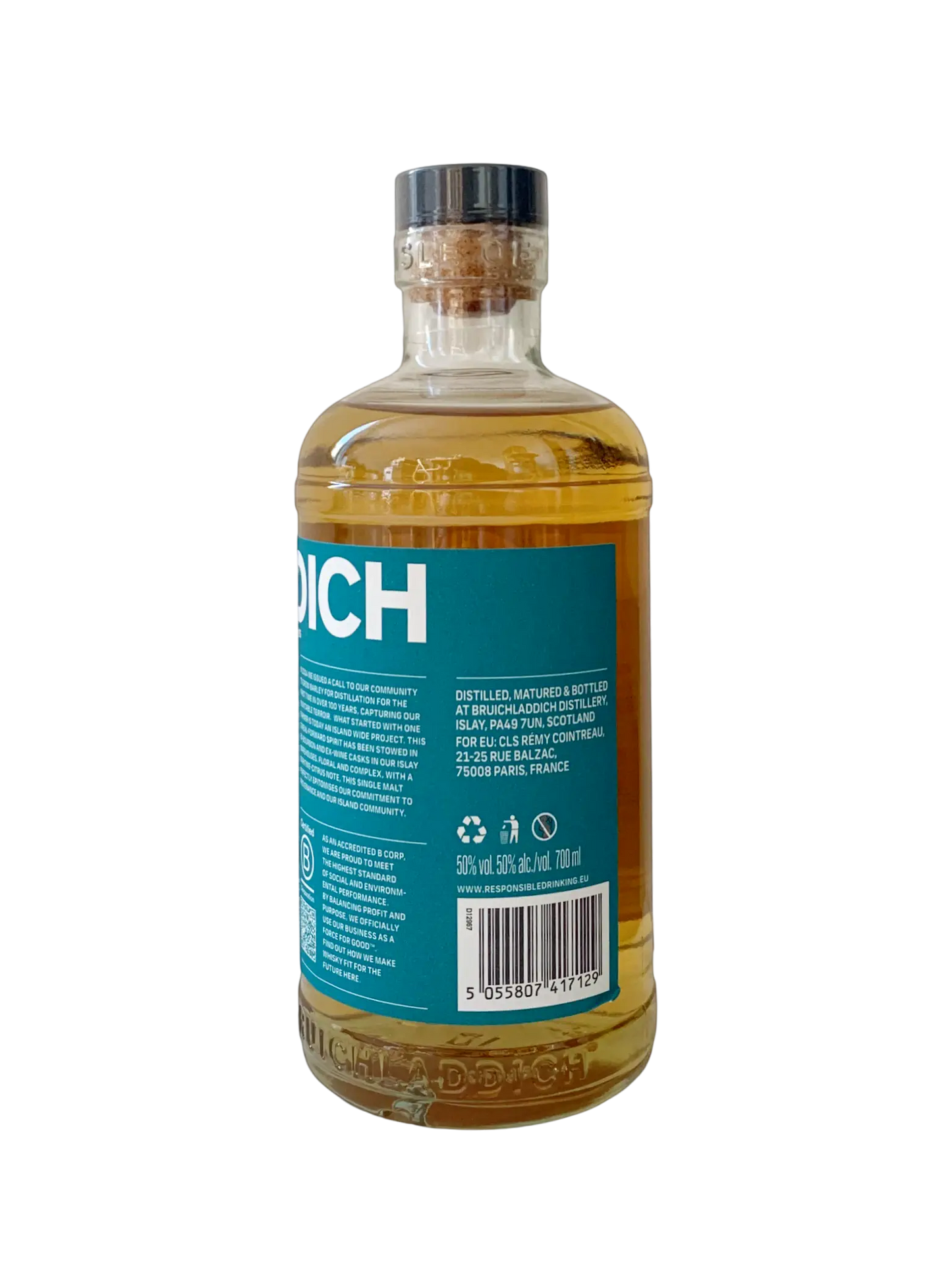 Bruichladdich Islay Barley 2014 Islay single malt Scotch whisky