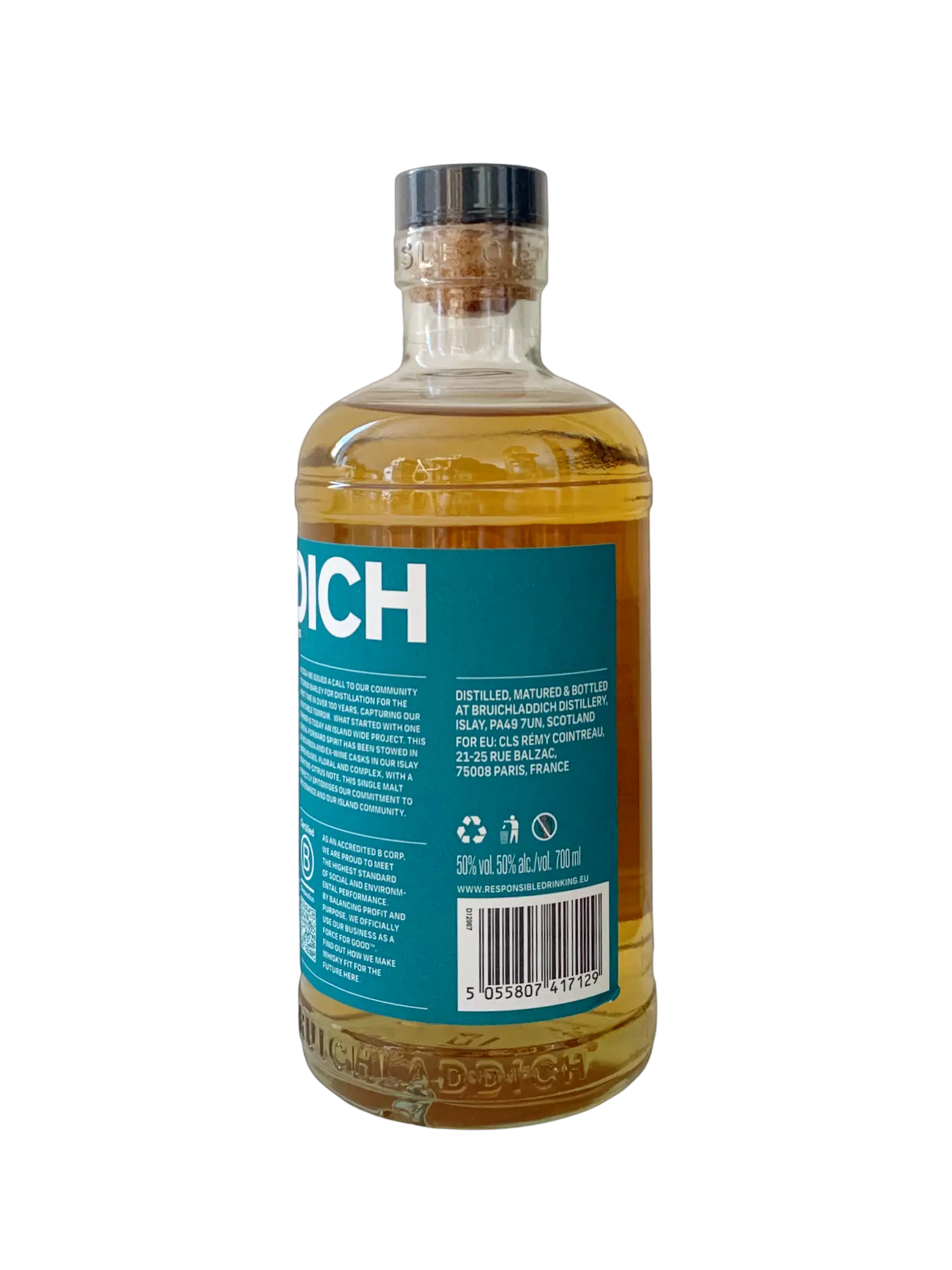 Bruichladdich Islay Barley 2014 Islay single malt Scotch whisky