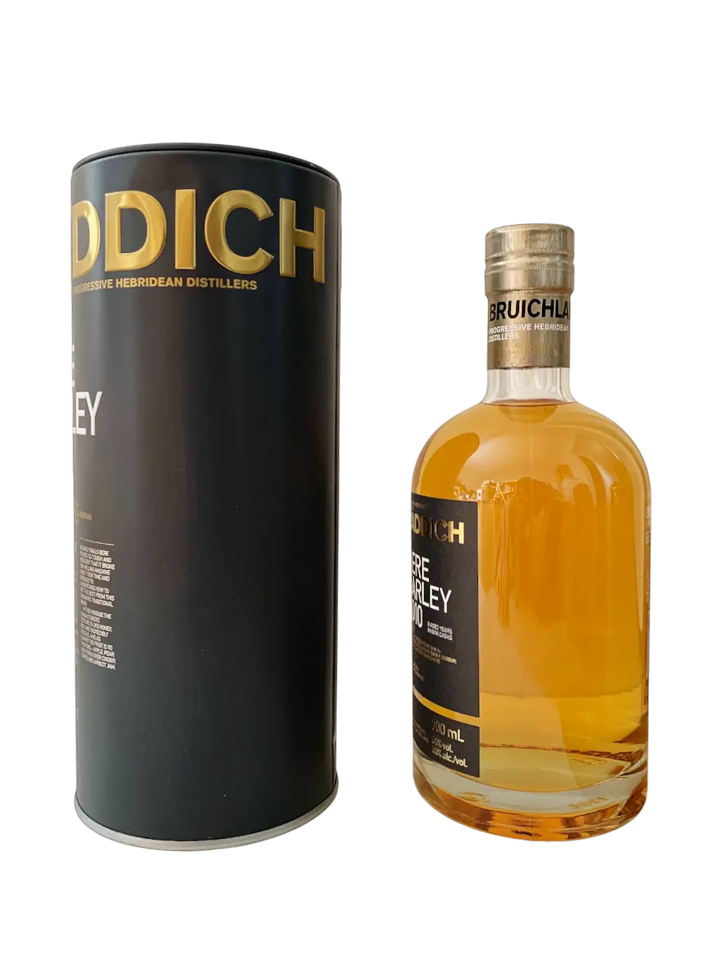 Progressive Hebridean Distillers Bruichladdich Bere Barley 2010 Islay single malt Scotch whisky