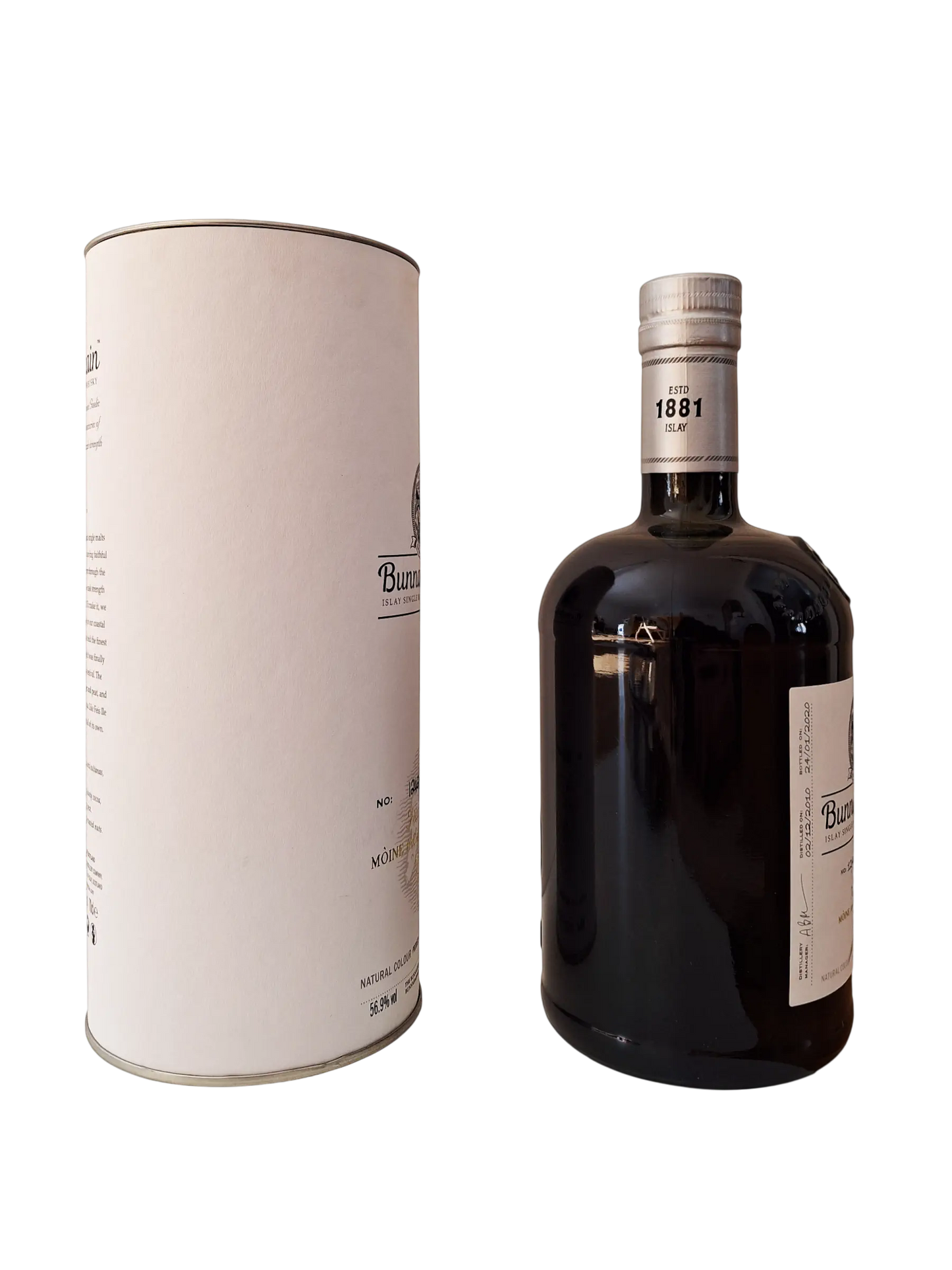 Bunnahabhain Islay single malt Scotch whisky Fèis Ile 2020 Moine Amontillado finish